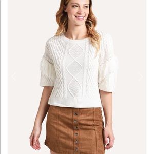 BB Dakota Fringe Sweater